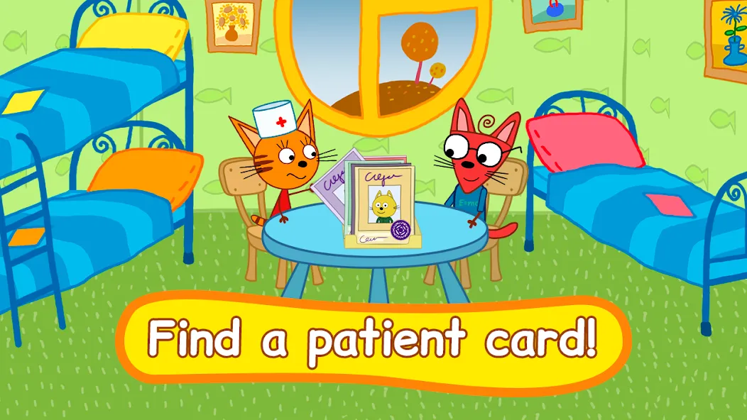 Kid-E-Cats: Animal hospital MOD — Безлимитные деньги и все питомцы открыты на Андроид — скриншот 1