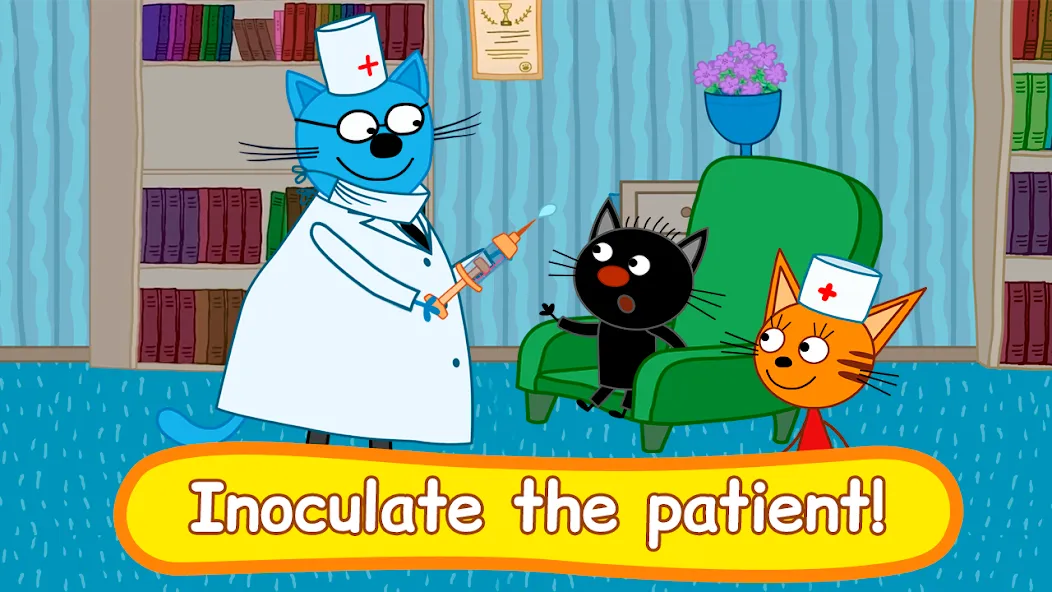 Kid-E-Cats: Animal hospital MOD — Безлимитные деньги и все питомцы открыты на Андроид — скриншот 5