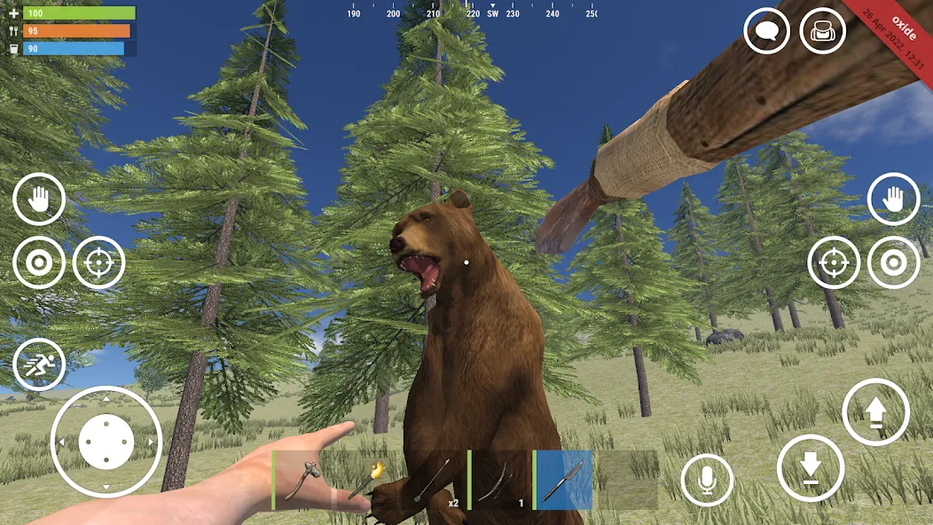 Oxide: Survival Island MOD APK — Много ресурсов и бессмертие — скриншот 2