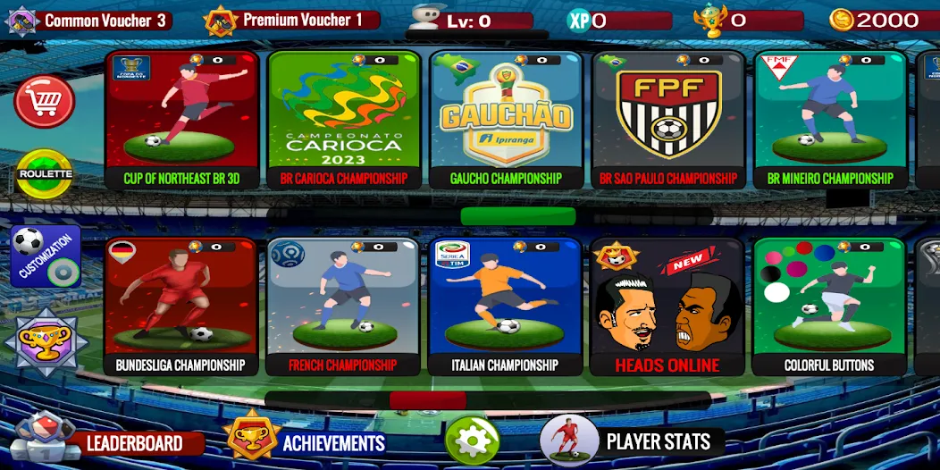 Button Football Mod APK Без рекламы и открыты все команды — Скачать на Андроид — скриншот 3