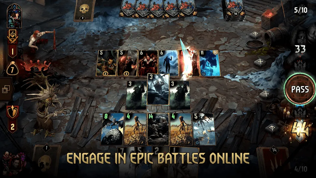 GWENT: The Witcher Card Game — Взломанная версия (Безлимитные осколки и открыты все карты) — скриншот 2