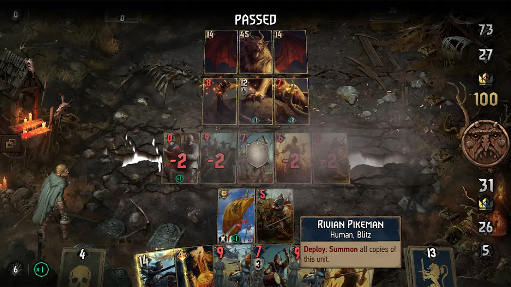 Взломанная Thronebreaker на Андроид — Безлимитные деньги и все карты открыты — скриншот 4