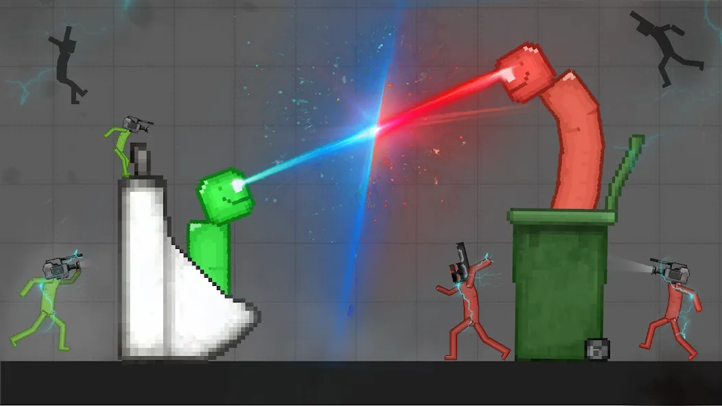 Скачать взломанную Battle Sandbox — Безлимитные ресурсы и все юниты открыты — скриншот 2