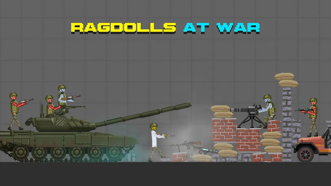 Ragdoll Playground — Разблокированы все предметы и локации — скриншот 4