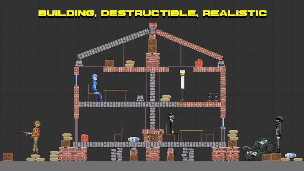 Ragdoll Playground — Разблокированы все предметы и локации — скриншот 5