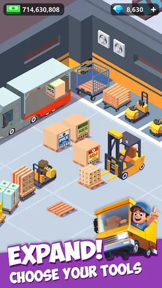 Скачать Idle Courier — Последняя версия (Много денег и быстрые доставки) — скриншот 5