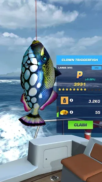 Скачать Fishing Rival 3D MOD APK — Безлимитные деньги и энергия — скриншот 4