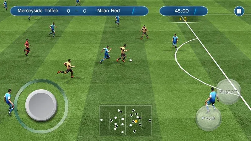 Ultimate Soccer - Football на Андроид — Мод Безлимитные деньги и все команды открыты — скриншот 1