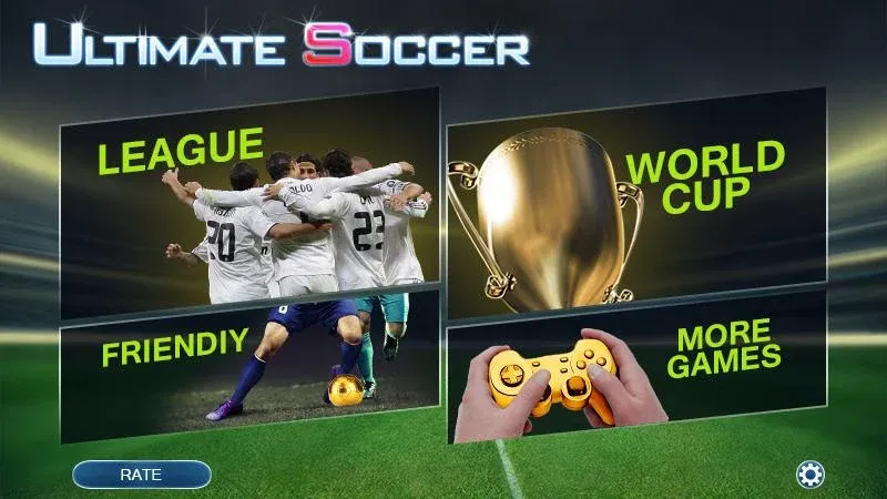 Ultimate Soccer - Football на Андроид — Мод Безлимитные деньги и все команды открыты — скриншот 3