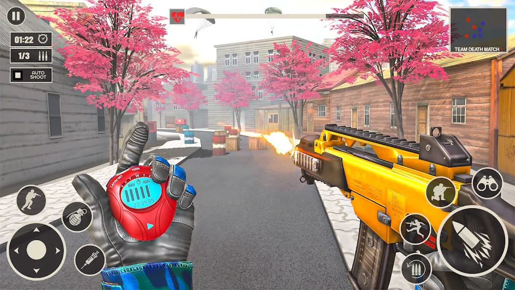 Скачать Offline War Shooting Games 3D — Модификация Безлимитные патроны и оружие — скриншот 2 Скачать Offline War Shooting Games 3D — Модификация Безлимитные патроны и оружие — скриншот 2