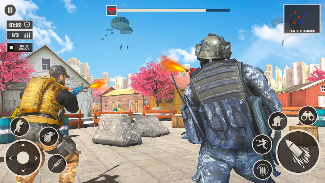 Скачать Offline War Shooting Games 3D — Модификация Безлимитные патроны и оружие — скриншот 4 Скачать Offline War Shooting Games 3D — Модификация Безлимитные патроны и оружие — скриншот 4