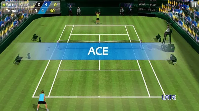 3D Tennis (Мод Безлимитные деньги и энергия) — скриншот 2
