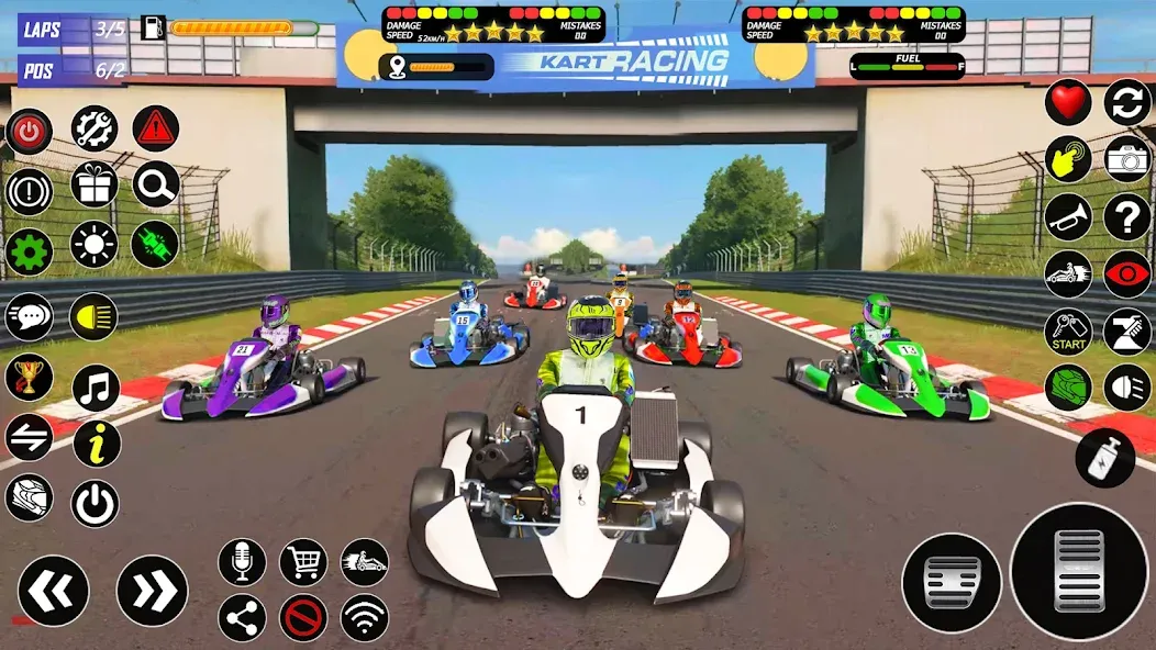 Buggy Race: Kart Racing Games MOD APK — Безлимитные монеты и открыты трассы — скриншот 2