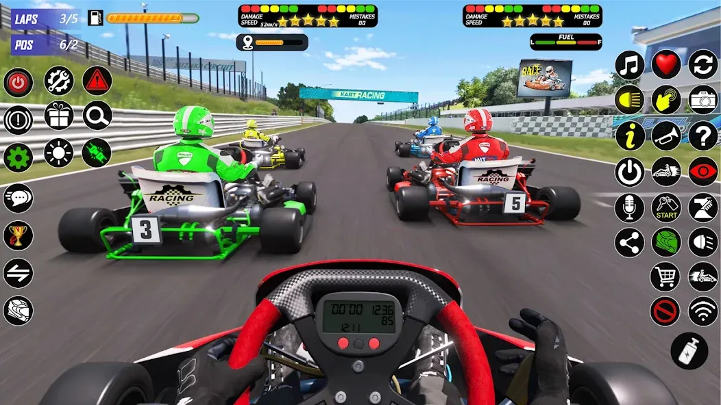 Buggy Race: Kart Racing Games MOD APK — Безлимитные монеты и открыты трассы — скриншот 3