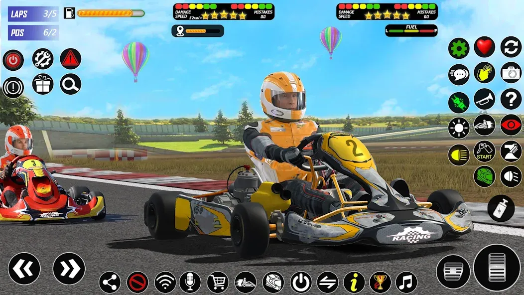 Buggy Race: Kart Racing Games MOD APK — Безлимитные монеты и открыты трассы — скриншот 4