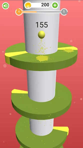 Прыгун. Шарик прыгает ловко Mod APK Разблокированы все уровни — Скачать на Андроид — скриншот 1