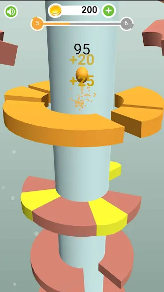Прыгун. Шарик прыгает ловко Mod APK Разблокированы все уровни — Скачать на Андроид — скриншот 3