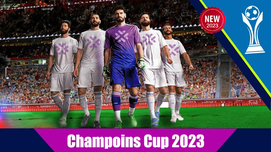 Football World Soccer Cup 2023 Mod APK Безлимитные деньги и все команды открыты — Скачать на Андроид — скриншот 1