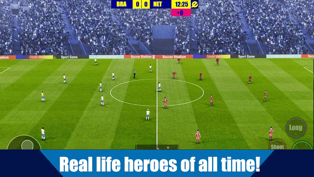 Football World Soccer Cup 2023 Mod APK Безлимитные деньги и все команды открыты — Скачать на Андроид — скриншот 2