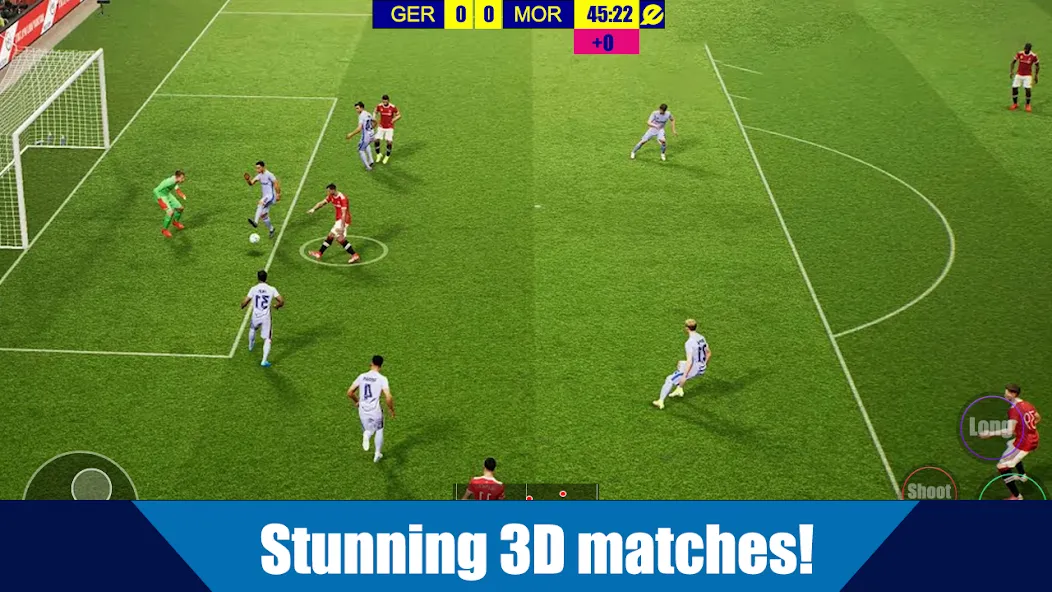 Football World Soccer Cup 2023 Mod APK Безлимитные деньги и все команды открыты — Скачать на Андроид — скриншот 5