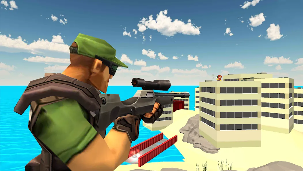 BattleBox MOD APK на Android — Много денег и оружия — скриншот 1