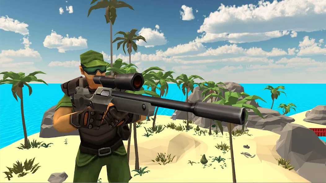 BattleBox MOD APK на Android — Много денег и оружия — скриншот 2