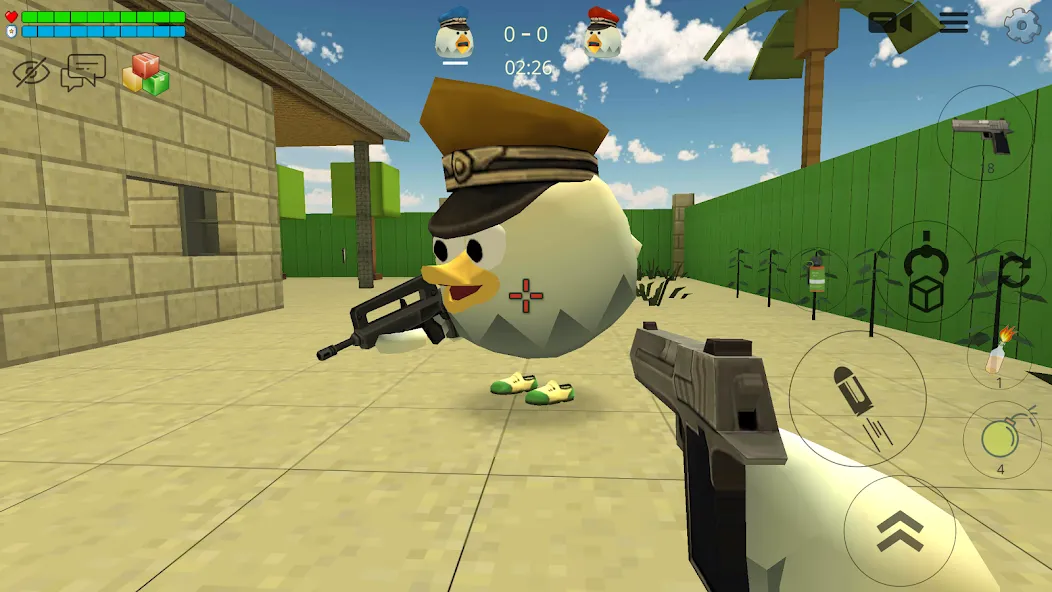 Chicken Gun MOD APK — Много денег и оружия — скриншот 2