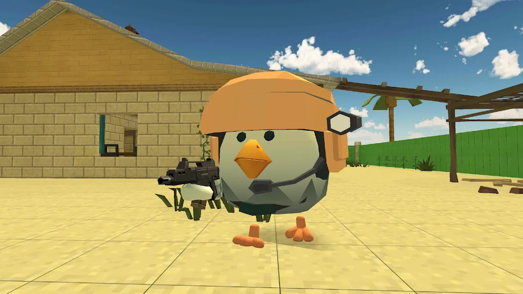 Chicken Gun MOD APK — Много денег и оружия — скриншот 4