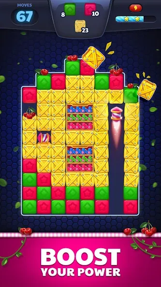 Скачать взлом Cubes Empire Champions на Андроид — Безлимитные монеты и жизни — скриншот 1