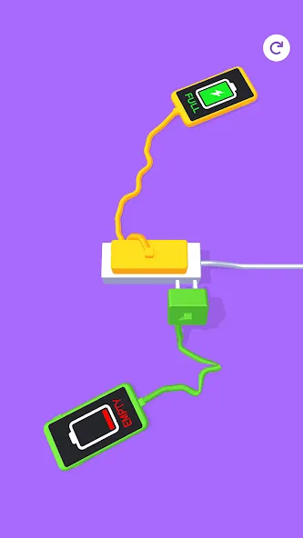 Скачать Recharge Please! MOD APK — Безлимитная энергия и быстрые заряды — скриншот 2