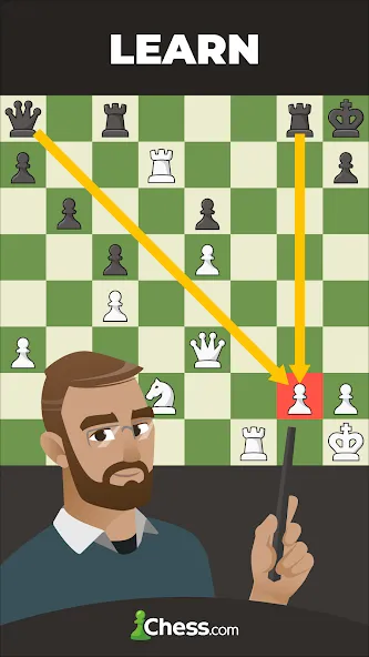 Chess - Play and Learn MOD APK — Открыты все премиум-функции — скриншот 5