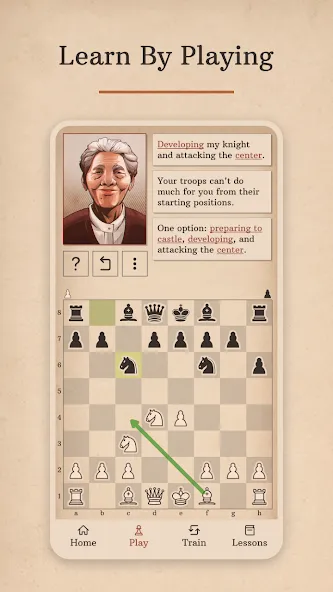 Скачать Learn Chess with Dr. Wolf на телефон — Премиум-уроки шахмат без ограничений — скриншот 3