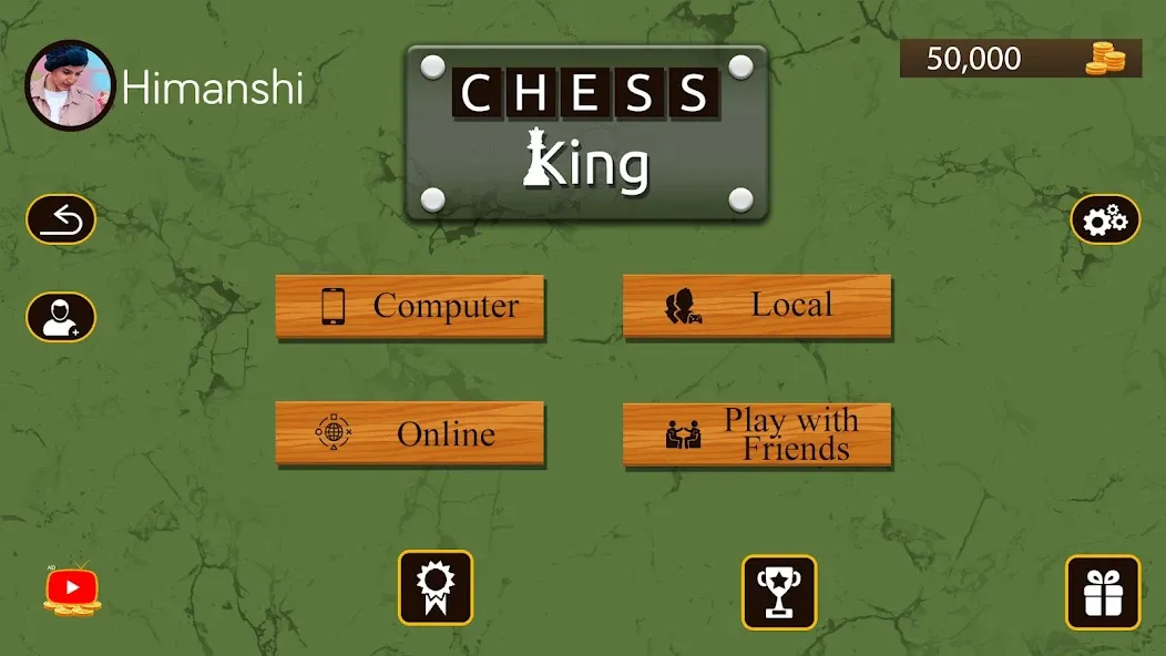 Chess King™- Multiplayer Chess MOD — Много игроков и умные ходы на Андроид — скриншот 1 Chess King™- Multiplayer Chess MOD — Много игроков и умные ходы на Андроид — скриншот 1