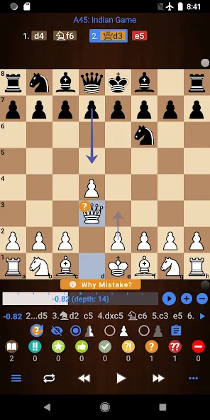 Скачать Chessis: Chess Analysis на телефон — Расширенный анализ шахматных партий — скриншот 2