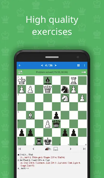 Скачать Chess King - Learn to Play с модом — Открыты все уроки и задачи — скриншот 1