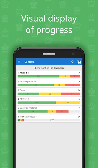 Chess Tactics for Beginners MOD — Решены все шахматные задачи на Андроид — скриншот 4