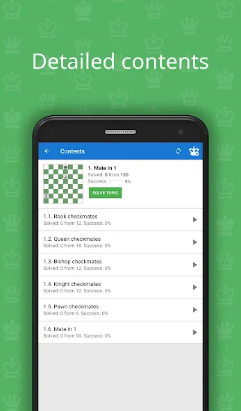 Chess Tactics for Beginners MOD — Решены все шахматные задачи на Андроид — скриншот 5