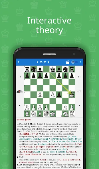 Взломанная Chess Opening Lab (1400-2000] на Андроид — Безлимитный анализ и все дебюты — скриншот 3
