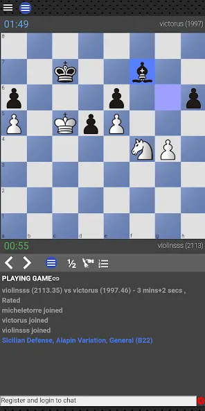 Chess tempo - Train chess tact на Андроид — Безлимитные шахматные задачи — скриншот 4