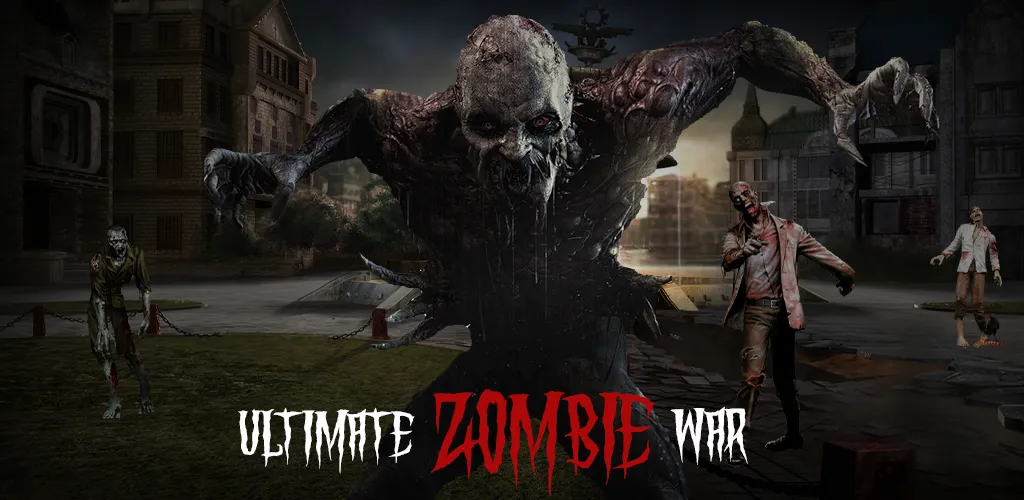 Скачать Zombie Games 3d 2024 : fps War на телефон — Безлимитные патроны и здоровье — скриншот 3