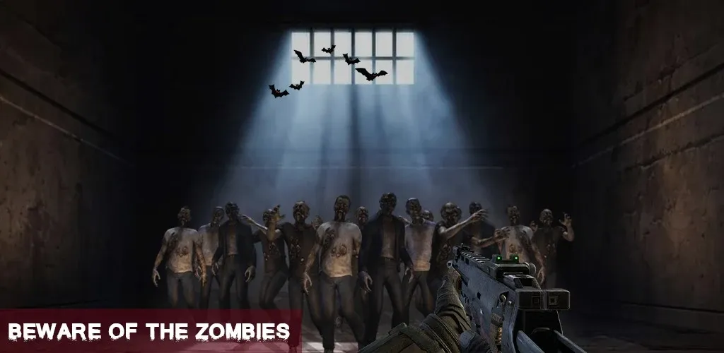 Скачать Zombie Games 3d 2024 : fps War на телефон — Безлимитные патроны и здоровье — скриншот 4