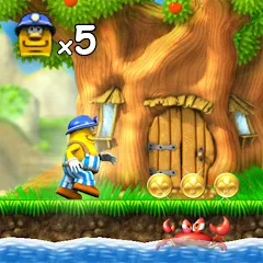 Скачать Incredible Jack: Jump & Run — Модификация Безлимитные монеты и жизни