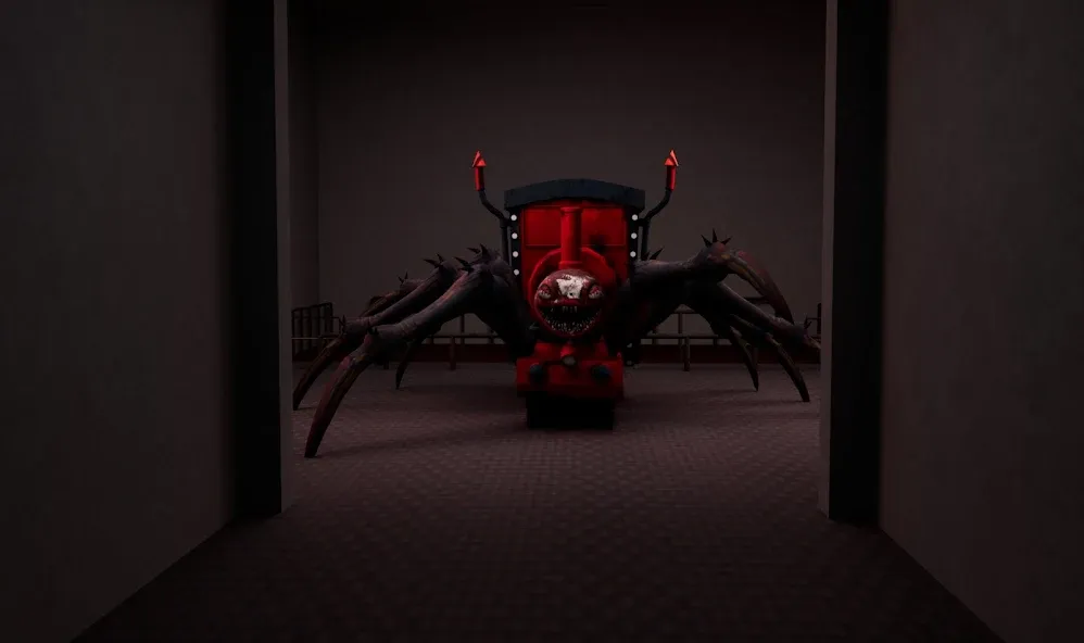 Spider Train Monsters Survival MOD APK — Безлимитные ресурсы и бессмертие — скриншот 1 Spider Train Monsters Survival MOD APK — Безлимитные ресурсы и бессмертие — скриншот 1
