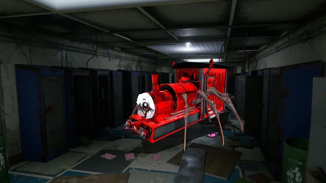 Spider Train Monsters Survival MOD APK — Безлимитные ресурсы и бессмертие — скриншот 2 Spider Train Monsters Survival MOD APK — Безлимитные ресурсы и бессмертие — скриншот 2