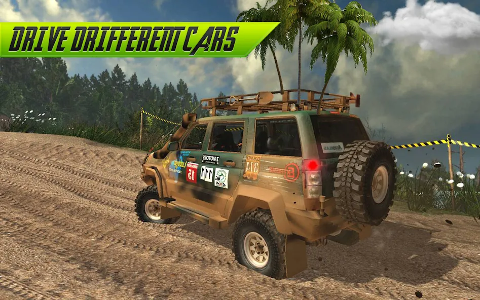 Offroad Jeep Driving Simulator Mod APK Безлимитные деньги и топливо — Скачать на Андроид — скриншот 2