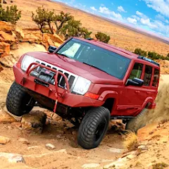 Скачать взлом Off Road Jeep Drive Simulator на Андроид — Бездорожье без ограничений и трафика