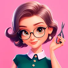 Beauty Tycoon: Hair Salon Game на Андроид — Безлимитные деньги и все прически открыты
