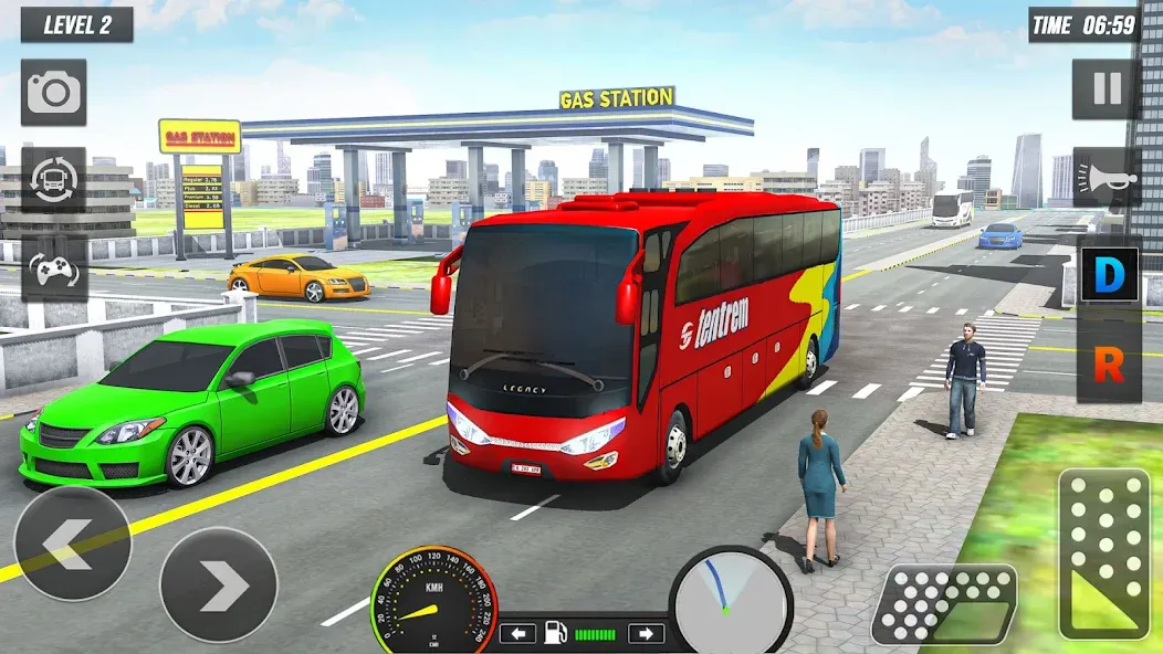 Скачать взлом Coach Bus Simulator: Bus Games на Андроид — Безлимитные деньги и топливо — скриншот 2