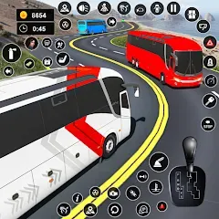Скачать взлом Coach Bus Simulator: Bus Games на Андроид — Безлимитные деньги и топливо