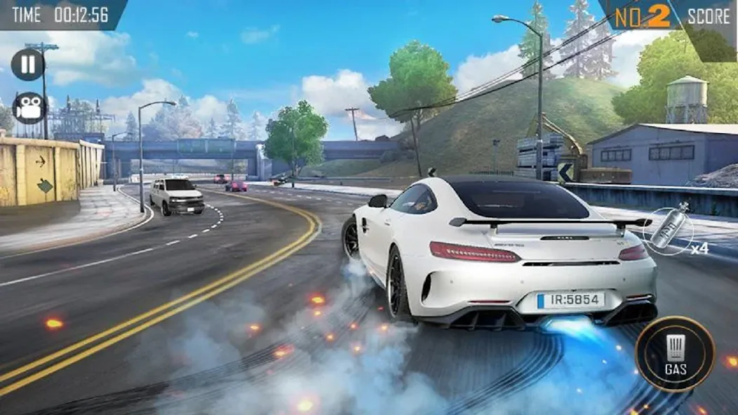 Real City Drift Racing Driving — Взломанная версия (Безлимитные деньги и все машины открыты) — скриншот 3